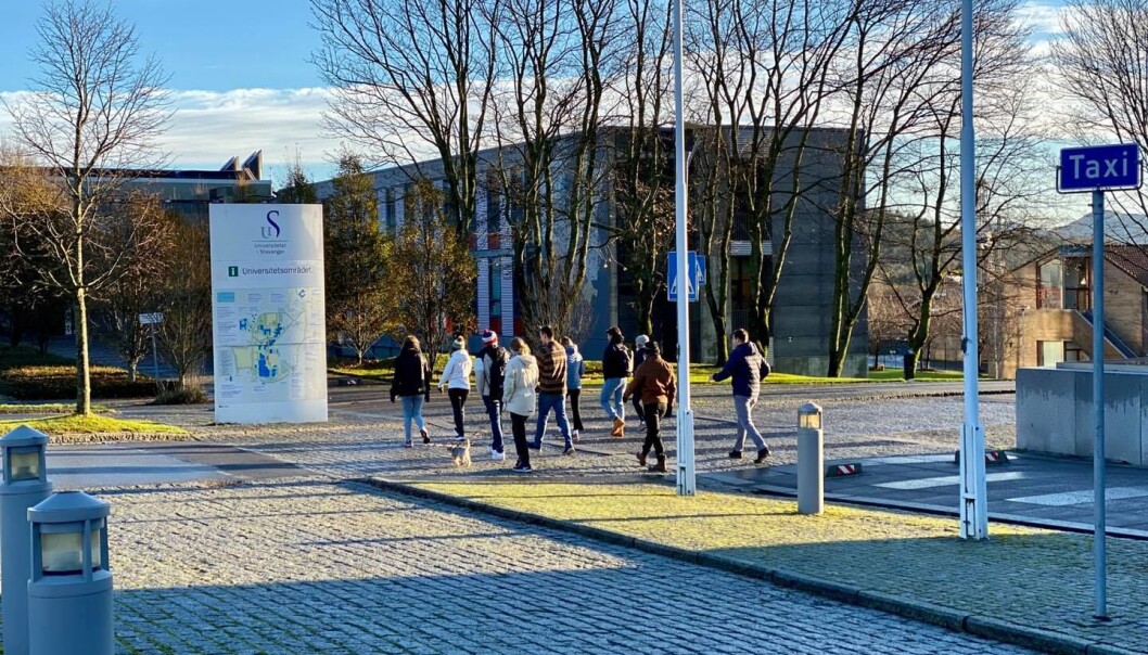 — Det er jo krise at UiS ikke har fått med seg denne endringen, sier student. — Det er jo krise at UiS ikke har fått med seg denne endringen, sier student.