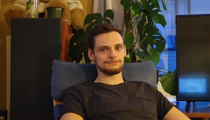 Erik Sand går på et fag der 100 prosent av studentene er 100 prosent fornøyde. Integrert master i geomatikk på NMBU Erik Sand går på et fag der 100 prosent av studentene er 100 prosent fornøyde. Integrert master i geomatikk på NMBU