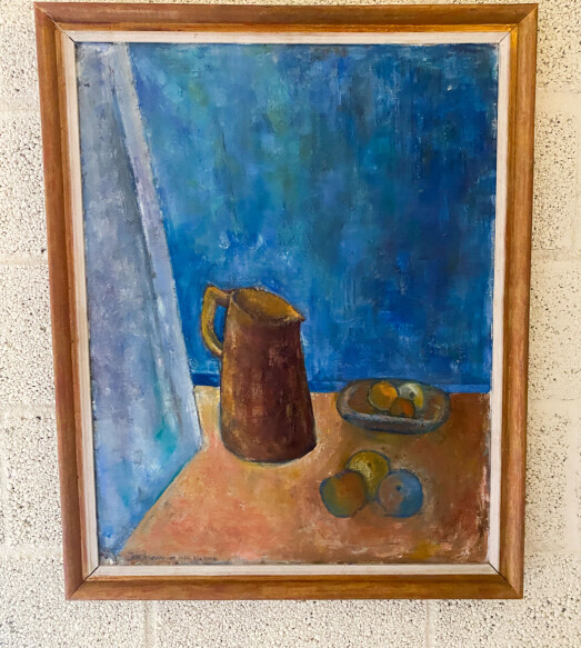 Maleri av kunstneren Jens Johannesen Maleri av kunstneren Jens Johannesen