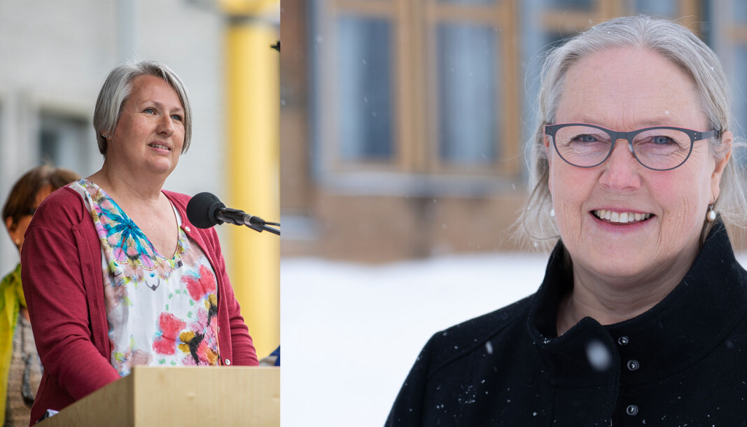 Trine Løvold Syversen (til høyre) er blant underviserne som får ingenting i personlige tillegg etter at hun ble en merittert underviser. Mange andre, som Monica Alterskjær Sundset får et større engangsbeløp eller flere lønnstrinn i godtgjørelse. Trine Løvold Syversen (til høyre) er blant underviserne som får ingenting i personlige tillegg etter at hun ble en merittert underviser. Mange andre, som Monica Alterskjær Sundset får et større engangsbeløp eller flere lønnstrinn i godtgjørelse.