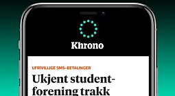 Last ned Khrono-appen og få varsel om de viktigste nyhetene.Last ned til iPhone - Last ned til Android- Last ned Khrono-appen og få varsel om de viktigste nyhetene.Last ned til iPhone - Last ned til Android-