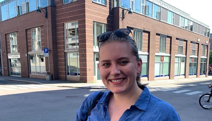Mia Mathilde Maudal skulle ønske hun kunne være enda mer sosial. Mia Mathilde Maudal skulle ønske hun kunne være enda mer sosial.