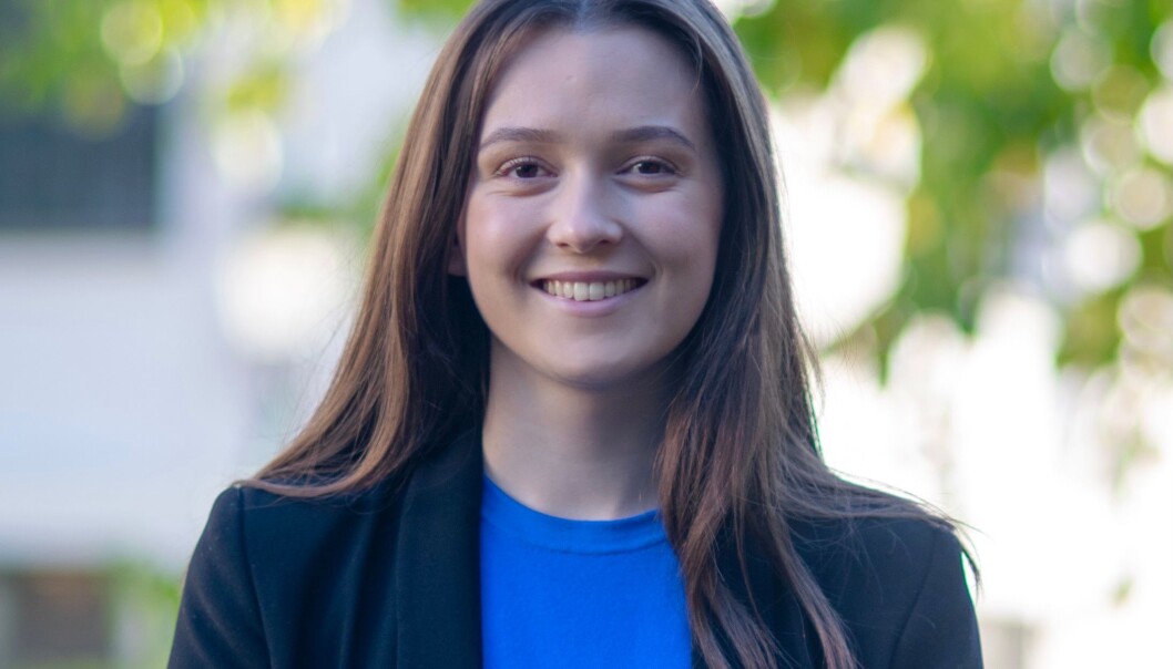 Kaia Bergeland Kjos, leder Høyres studenters kvinneforum. Kaia Bergeland Kjos, leder Høyres studenters kvinneforum.