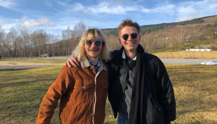 Studiekameratane Konrad Hjemli (t.v.) og Jakob Eiring haustar no prisar og nominasjonar for sitt bachelorprosjekt i animasjonsfilm. Studiekameratane Konrad Hjemli (t.v.) og Jakob Eiring haustar no prisar og nominasjonar for sitt bachelorprosjekt i animasjonsfilm.