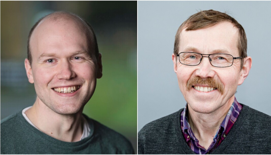 Akademisk duo, son Martin Inge og far Egil Arne Standal. Akademisk duo, son Martin Inge og far Egil Arne Standal.
