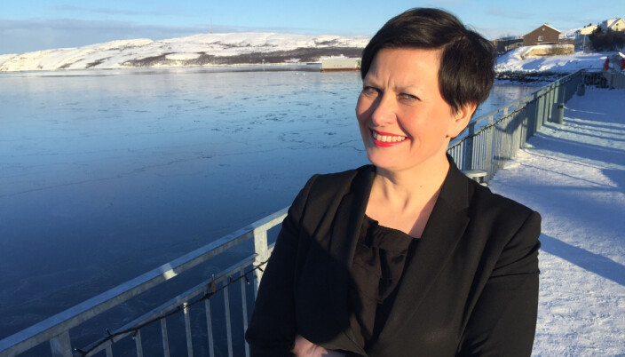 Ordfører i Tana, Helga Pedersen (Ap). Ordfører i Tana, Helga Pedersen (Ap).