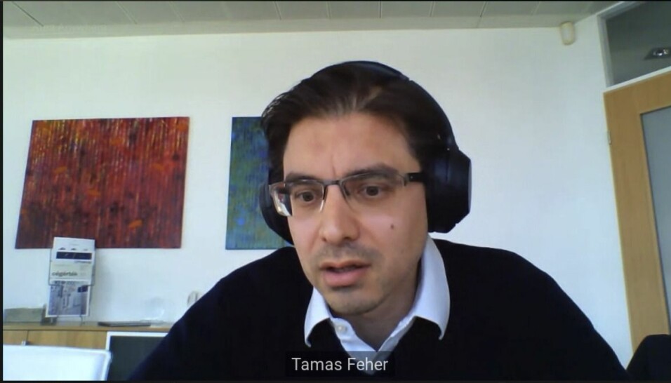 Advokat i Ungarn, Tamás Fehér, vitnet for staten i denne mer eller mindre heldigitale rettssaken.