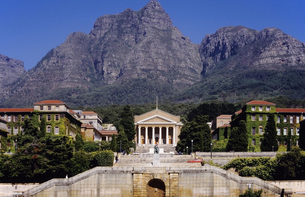 University of Cape Town i Sør-Afrika slik det til nå har sett ut. University of Cape Town i Sør-Afrika slik det til nå har sett ut.