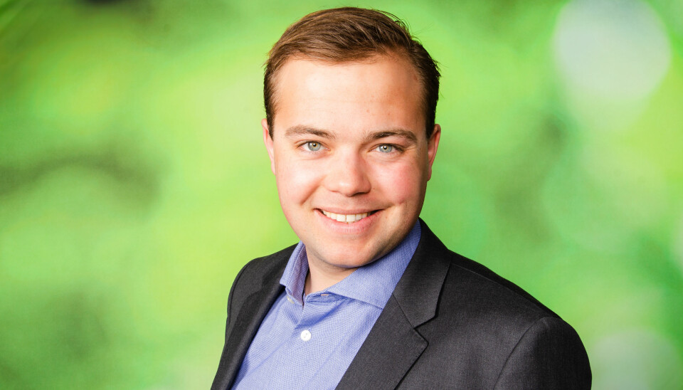 Jens Kristian Øvstebø, leder for Liberale studenter.