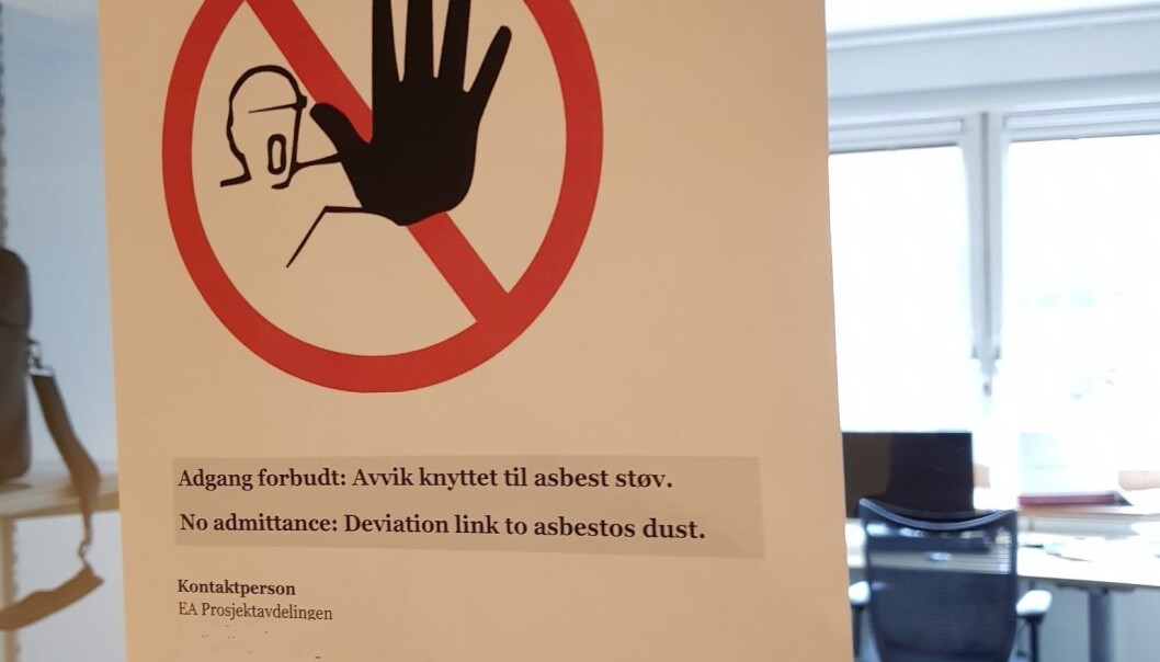 Denne beskjeden møtte de som har arbeidsstedet sitt i Kristine Bonnevies hus. Denne beskjeden møtte de som har arbeidsstedet sitt i Kristine Bonnevies hus.