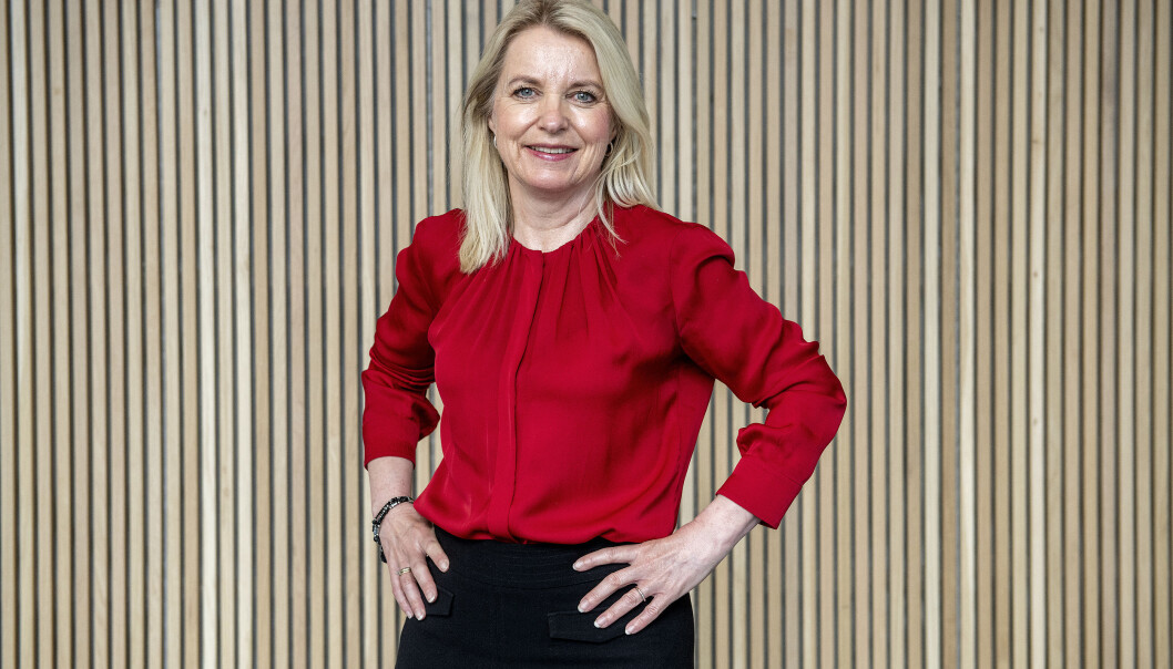 Bjørg Marit Eknes går fra Sparebanken Vest til direktørjobb på NHH. Bjørg Marit Eknes går fra Sparebanken Vest til direktørjobb på NHH.