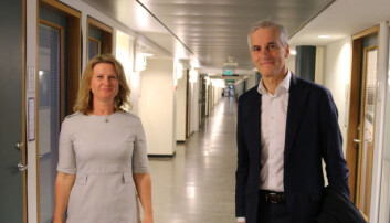 Prodekan ved UiO, Gunn Enli med podkasten Undervisningsplikten, hadde besøk av Jonas Gahr Støre denne veka. Prodekan ved UiO, Gunn Enli med podkasten Undervisningsplikten, hadde besøk av Jonas Gahr Støre denne veka.