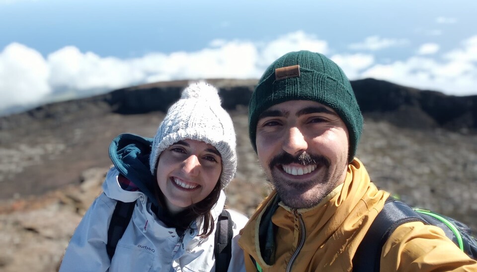 Ana Theresa Capucho og Pedro Cunha skal etter planen reise til Oslo søndag.