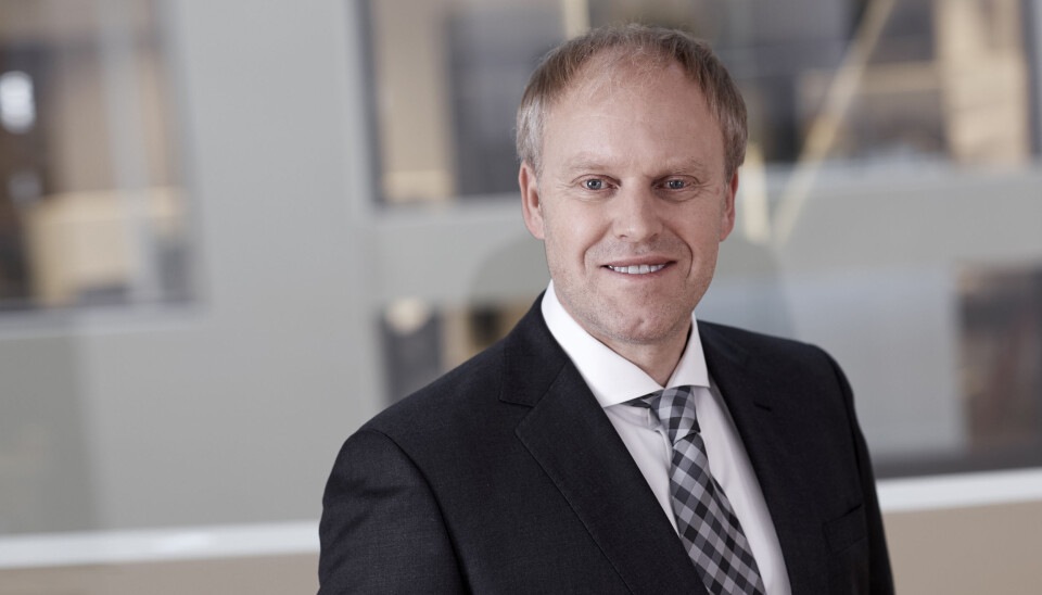 Leder av valgstyret, Roger Helde, ved Nord universitet. Leder av valgstyret, Roger Helde, ved Nord universitet.