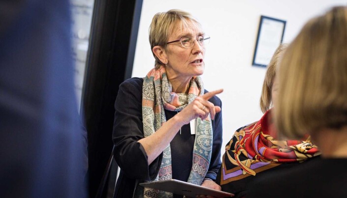 rektor NTNU, Anne Borg. rektor NTNU, Anne Borg.