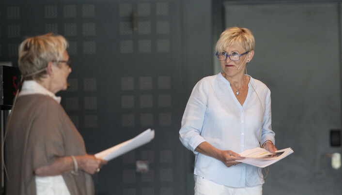 Birgit Moe Skarstein (til venstre) og Bjørg Tørresdal. Birgit Moe Skarstein (til venstre) og Bjørg Tørresdal.