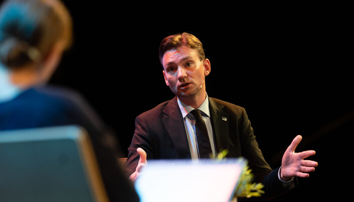Henrik Asheim (H) forsvarer lærermasteren. Henrik Asheim (H) forsvarer lærermasteren.