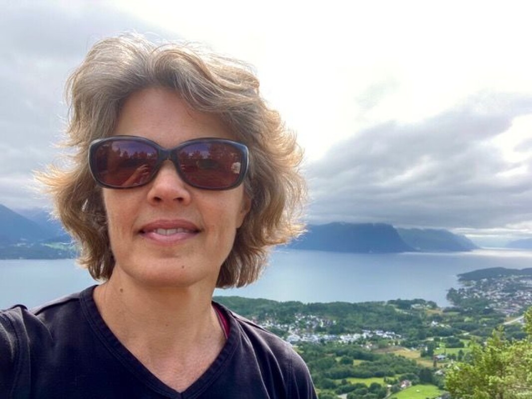 Astrid Kvalbein har tilbragt store deler av sin ferie på Sunnmøre. Astrid Kvalbein har tilbragt store deler av sin ferie på Sunnmøre.