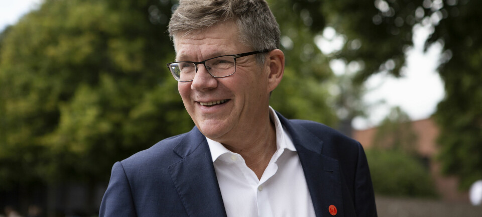 Rektor Svein Stølen, prorektor Gro Bjørnerud Mo