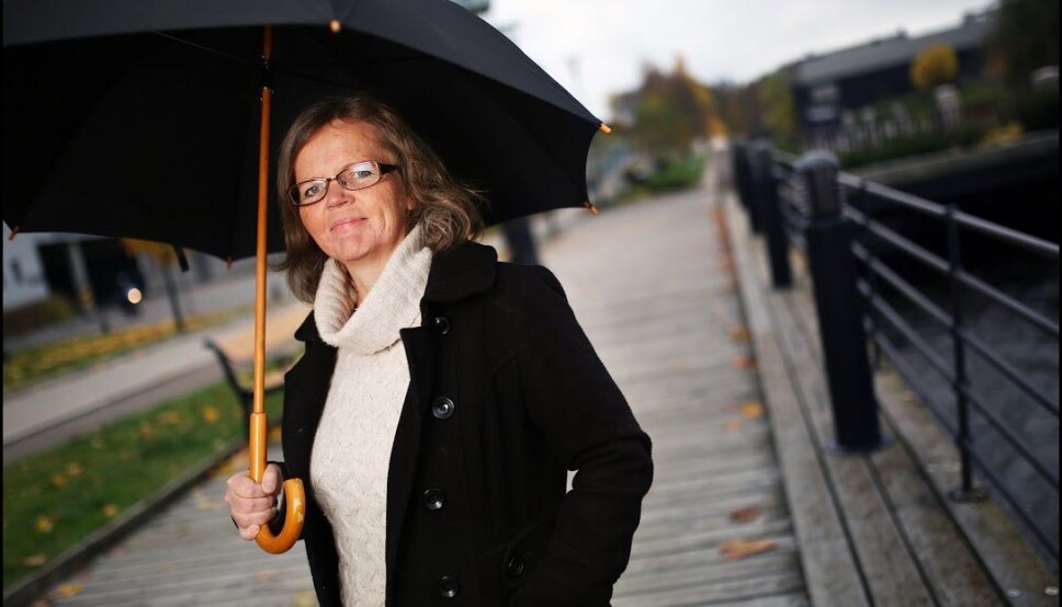 Professor Christine Myrvang er bekymret for konsekvensene av at Handelshøyskolen BI har faset ut den rene forskerstillingen.