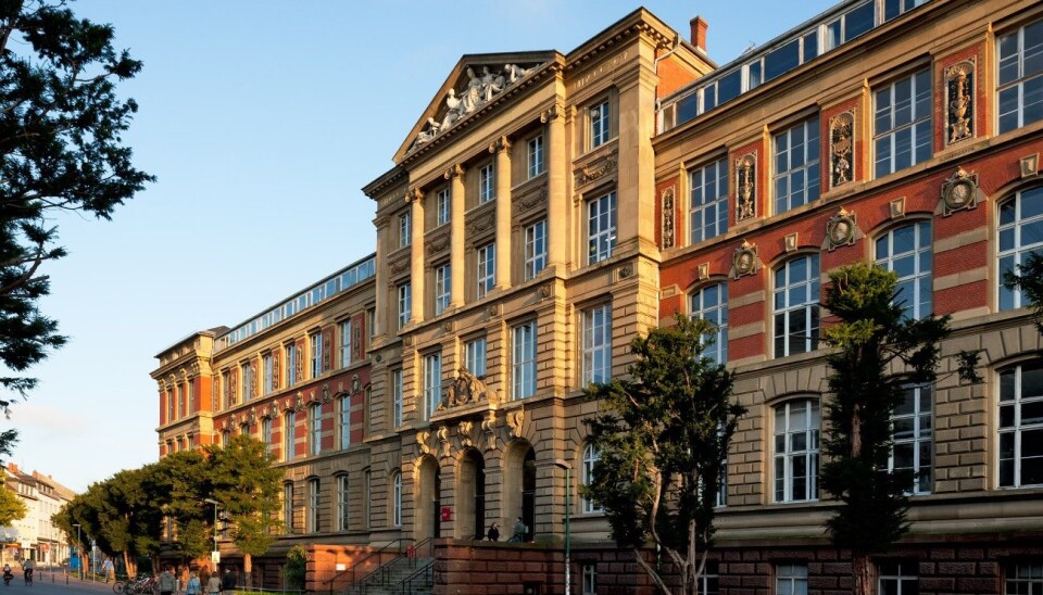 Et av byggene ved Det tekniske universitetet i Darmstadt.