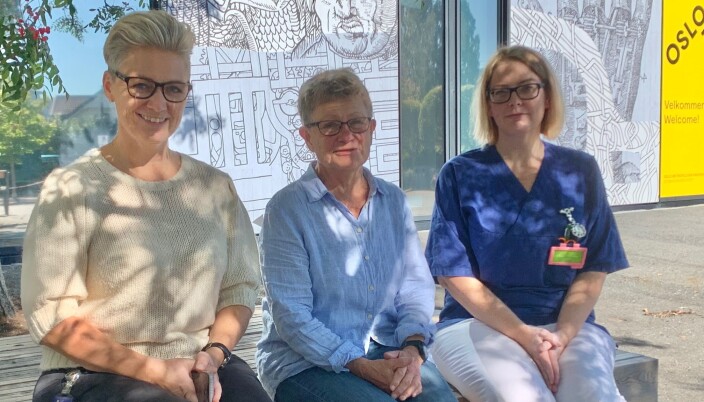 Ansatte i sykepleierutdanningen ved campus Kjeller, OsloMet: Inger Helen Sekse Hilleren, Kari Anne Hakestad og Gro Røkholt. Ansatte i sykepleierutdanningen ved campus Kjeller, OsloMet: Inger Helen Sekse Hilleren, Kari Anne Hakestad og Gro Røkholt.