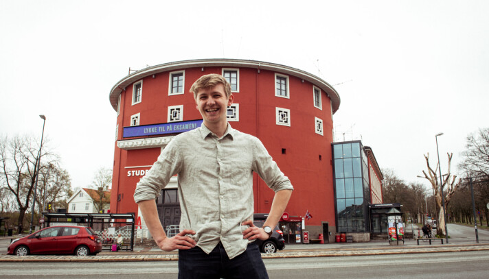 Fredrik Akre er strålende fornøyd for gjenåpningen. Fredrik Akre er strålende fornøyd for gjenåpningen.