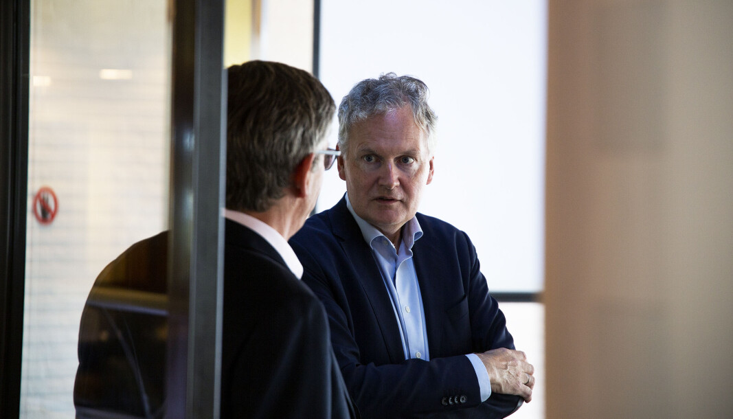 Universitetsdirektør ved Universitetet i Oslo, Arne Benjaminsen, sier rehabiliteringen av Fredrikkebygningen blir fokuset i tiden som kommer. Universitetsdirektør ved Universitetet i Oslo, Arne Benjaminsen, sier rehabiliteringen av Fredrikkebygningen blir fokuset i tiden som kommer.