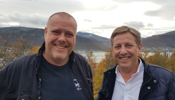Dekan Jørgen Berge og fakultetsdirektør Terje M. Aspen ved BFE-fakultetet hos UiT. Dekan Jørgen Berge og fakultetsdirektør Terje M. Aspen ved BFE-fakultetet hos UiT.