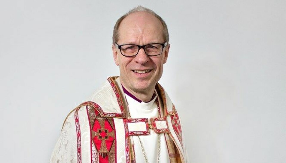 Biskop Olav Øygard var en av gjestene. Han har blant annet vært opptatt av presteutdanningen ved UiT og prestemangelen i nord.