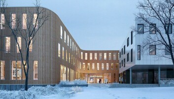 Slik ser HENT AS for seg at det nye Blått bygg skal se ut. Går alt etter planen, skal det stå ferdig i 2023. Startbevilgningen regjeringen foreslår gjør at prosjektet per nå går som planlagt. Slik ser HENT AS for seg at det nye Blått bygg skal se ut. Går alt etter planen, skal det stå ferdig i 2023. Startbevilgningen regjeringen foreslår gjør at prosjektet per nå går som planlagt.
