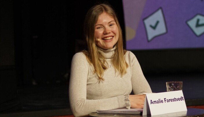 Studentdemokratiet ved NTNU tar det lave engasjementet veldig seriøst, sier Amalie Farestvedt. Studentdemokratiet ved NTNU tar det lave engasjementet veldig seriøst, sier Amalie Farestvedt.