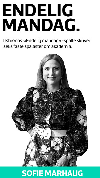 Spaltist i Endelig Mandag Spaltist i Endelig Mandag