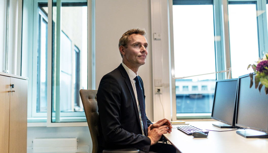 Forsknings- og høyere utdanningsminister Ola Borten Moe vil ut av kontoret og på tur til USA og Canada med en delegasjon med representanter fra universitets- og høgskolesektoren og virkemiddelapparatet. Forsknings- og høyere utdanningsminister Ola Borten Moe vil ut av kontoret og på tur til USA og Canada med en delegasjon med representanter fra universitets- og høgskolesektoren og virkemiddelapparatet.