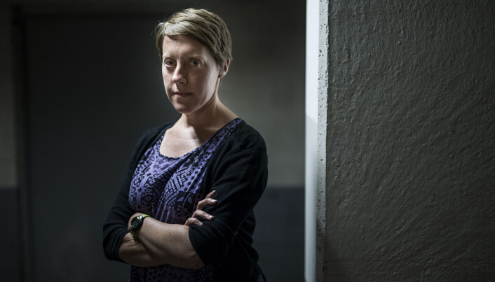 Erika Gubrium står sammen med Åsmund Hermansen bak oppropet ved OsloMet. Erika Gubrium står sammen med Åsmund Hermansen bak oppropet ved OsloMet.