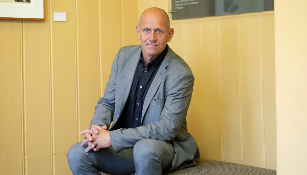 Morten Dæhlen er leder ved Senter for data- og beregningsvitenskap (dScience). Senteret har høstet kritikk for sitt ikke-norske navn fra flere hold.