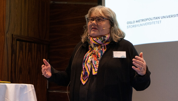 Kari Kildahl på Skikkethetskonferansen 2021 Kari Kildahl på Skikkethetskonferansen 2021