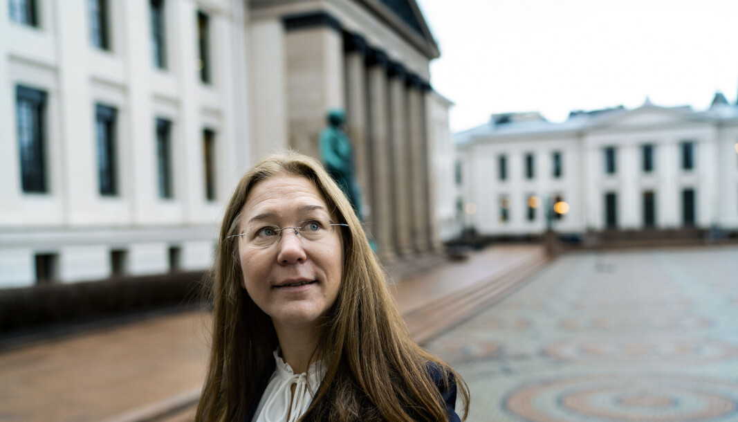 — Anine Kierulf (bildet) har i ytringsfrihetsspørsmål ikke brakt til torgs annet enn juridiske selvfølgeligheter, skriver Arnt Folgerø i sin skepsis mot det regjeringsnedsatte utvalget for den akademiske ytringsfriheten. Utvalget ledes av Kierulf — Anine Kierulf (bildet) har i ytringsfrihetsspørsmål ikke brakt til torgs annet enn juridiske selvfølgeligheter, skriver Arnt Folgerø i sin skepsis mot det regjeringsnedsatte utvalget for den akademiske ytringsfriheten. Utvalget ledes av Kierulf
