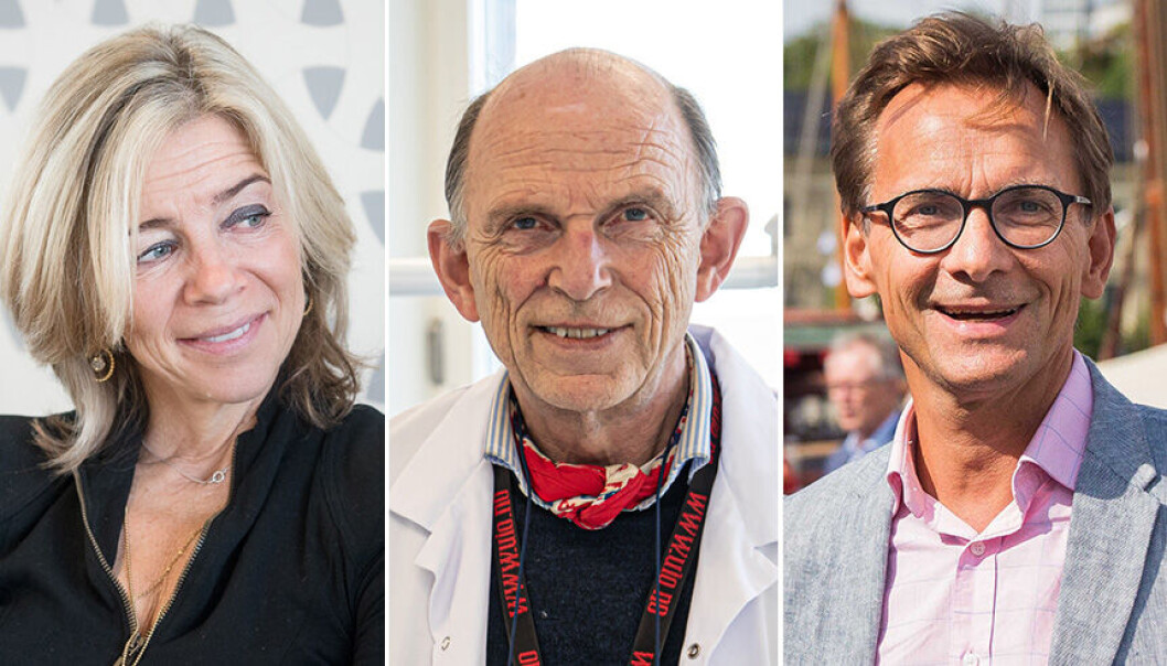 Fungerende rektor Nina Waaler ved OsloMet, odontologiprofessor Pål Barkvoll ved Universitetet i Oslo og prorektor Christen Krogh ved Høyskolen Kristiania er finalekandidatene når OsloMet skal ha ny rektor. Fungerende rektor Nina Waaler ved OsloMet, odontologiprofessor Pål Barkvoll ved Universitetet i Oslo og prorektor Christen Krogh ved Høyskolen Kristiania er finalekandidatene når OsloMet skal ha ny rektor.