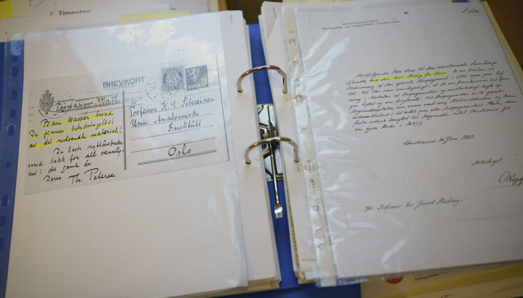Brev til Schreiner fra januar 1888. Brev til Schreiner fra januar 1888.