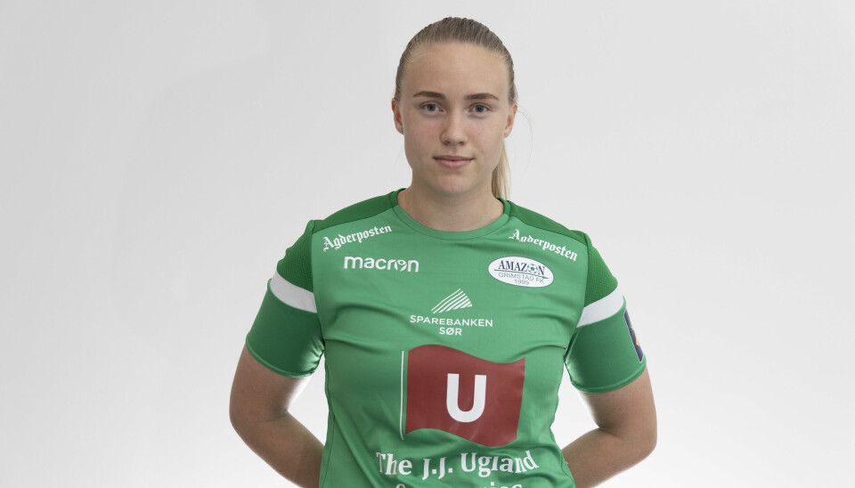 Fotballspiller Ingrid Berland er ikke å anse som toppidrettsutøver i UiAs øyne.