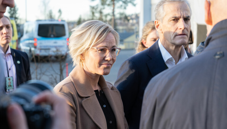 Helseministeren Ingvild Kjerkol vil utdanne flere leger i Norge. Her med statsminister Jonas Gahr Støre.