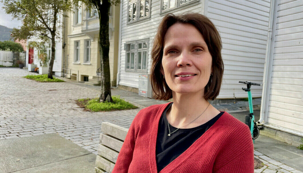 Førsteamanuensis Ines Prodöhl kom til Norge i 2018 og fikk for første gang se at arbeidsdagen slutter 16. Førsteamanuensis Ines Prodöhl kom til Norge i 2018 og fikk for første gang se at arbeidsdagen slutter 16.