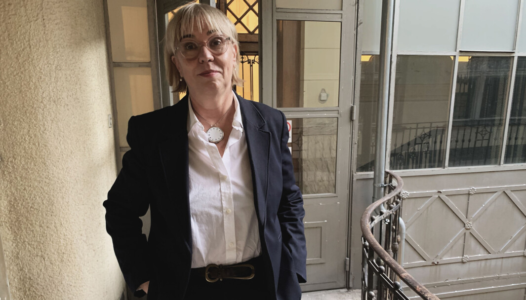 Andrea Pető ved Det sentraleuropeiske universitet (CEU). Andrea Pető ved Det sentraleuropeiske universitet (CEU).