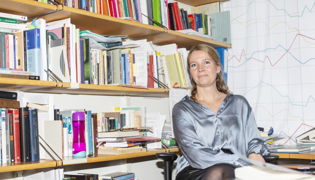 — På linje med mange andre disipliner føler vi også et ansvar for navnegransking, sier Aasta Marie Bjorvand Bjørkøy, leder for Institutt for lingvistiske og nordiske studier ved Universitetet i Oslo — På linje med mange andre disipliner føler vi også et ansvar for navnegransking, sier Aasta Marie Bjorvand Bjørkøy, leder for Institutt for lingvistiske og nordiske studier ved Universitetet i Oslo