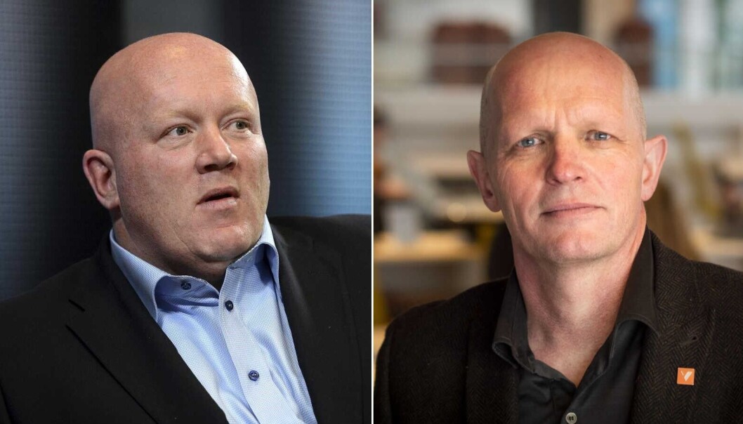HINN-rektor Peer Jacob Svenkerud og HVL-rektor Gunnar Yttri ønsker at institusjonene skal komme tettere. HINN-rektor Peer Jacob Svenkerud og HVL-rektor Gunnar Yttri ønsker at institusjonene skal komme tettere.