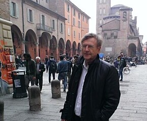 Jarle Aarbakke. Bildet er fra Bologna Jarle Aarbakke. Bildet er fra Bologna
