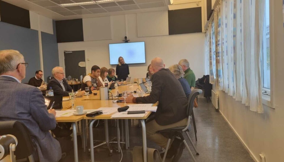 Slik såg det ut på HVL sitt styremøte i Haugesund i oktober i fjor. Torsdagens møte blir digitalt.