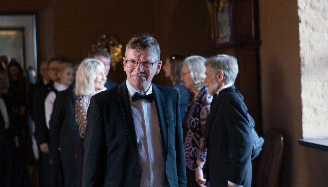 Nesten i hundre: UiO-rektor Svein Stølen. Nesten i hundre: UiO-rektor Svein Stølen.