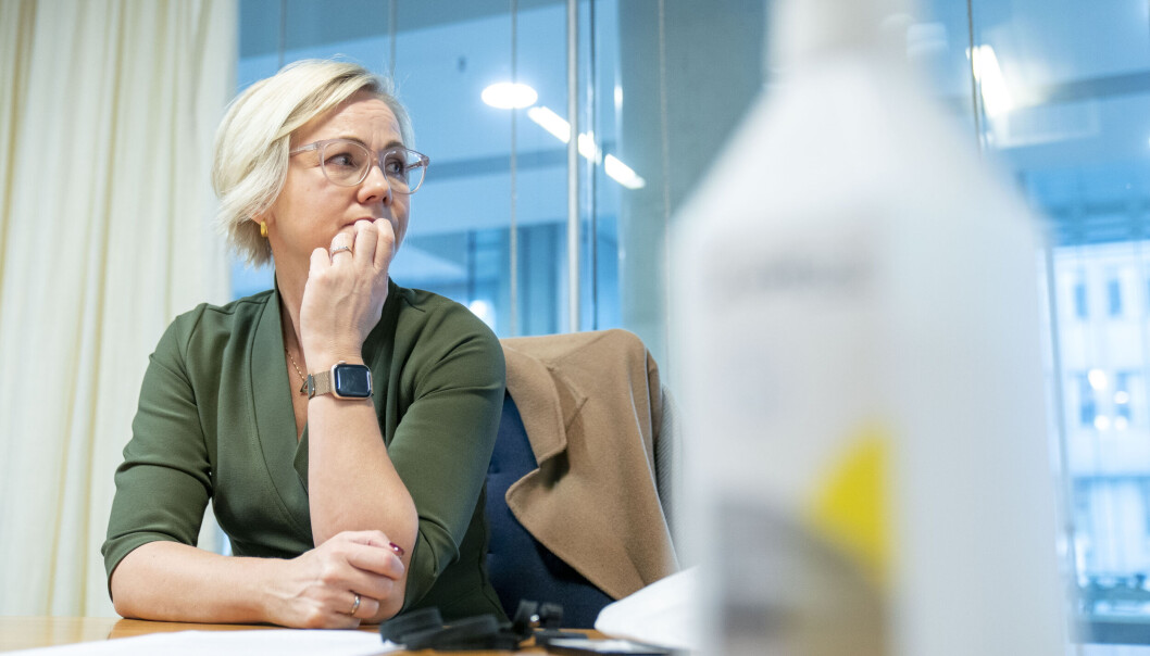 Helseminister Ingvild Kjerkol er klar over at det er utfordringer knyttet til psykisk helse i forbindelse med koronapandemien. Helseminister Ingvild Kjerkol er klar over at det er utfordringer knyttet til psykisk helse i forbindelse med koronapandemien.